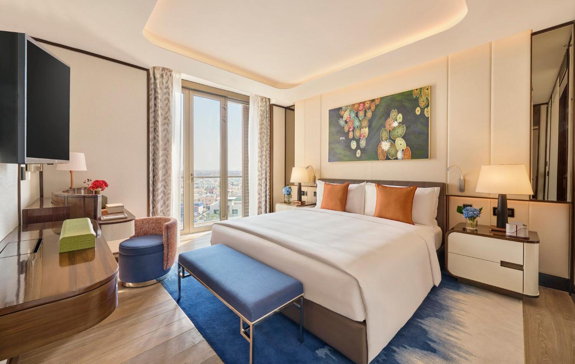 Mandarin Oriental Al Faisaliah, Рияд Екстериор снимка A bedroom at the hotel