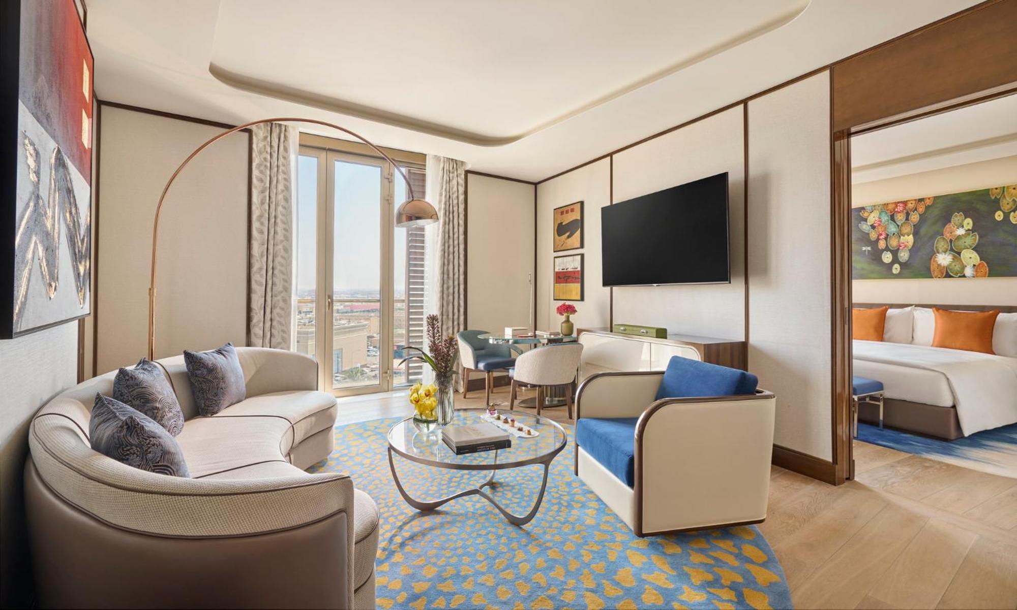 Mandarin Oriental Al Faisaliah, Рияд Екстериор снимка A suite at the hotel